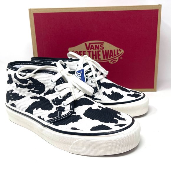 Vans Chukka 49 Dx Shoes Men's Size White Black Skate Casual Canvas VN0A4BTI9GP - Picture 8 of 11